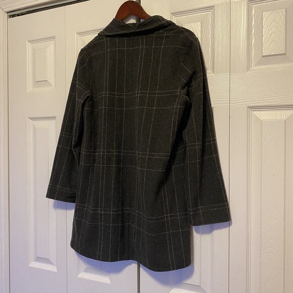 womens Eileen Fisher Gray open front cardigan size small - Picture 10 of 10